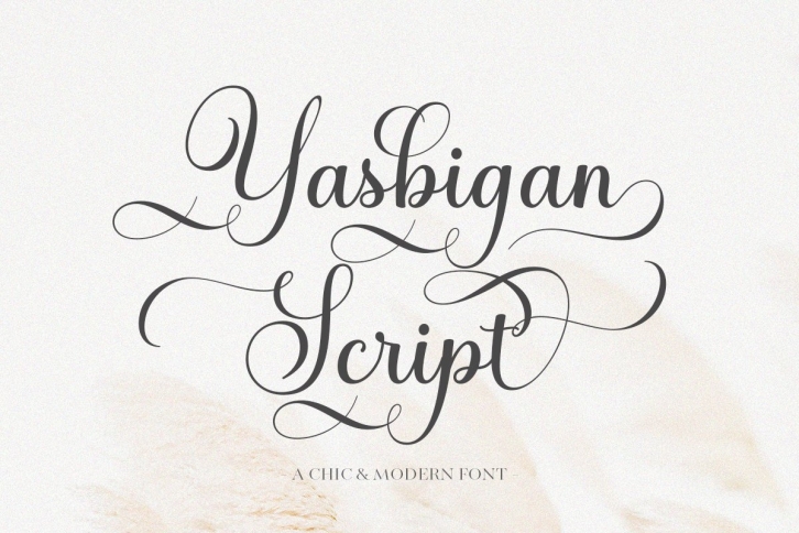 Yasbigan Script Font Download