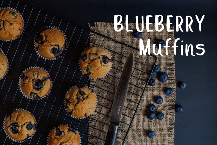 Lemon cake brush font Font Download