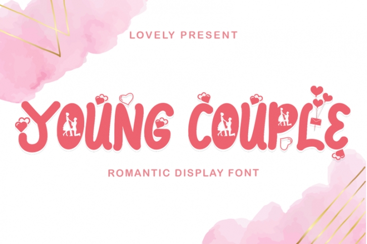 Young Couple Font Download