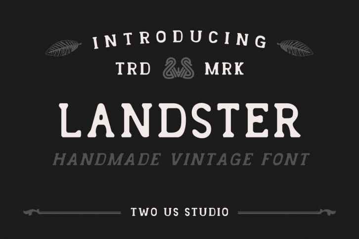 Landster - Handmade Vintage Font Download