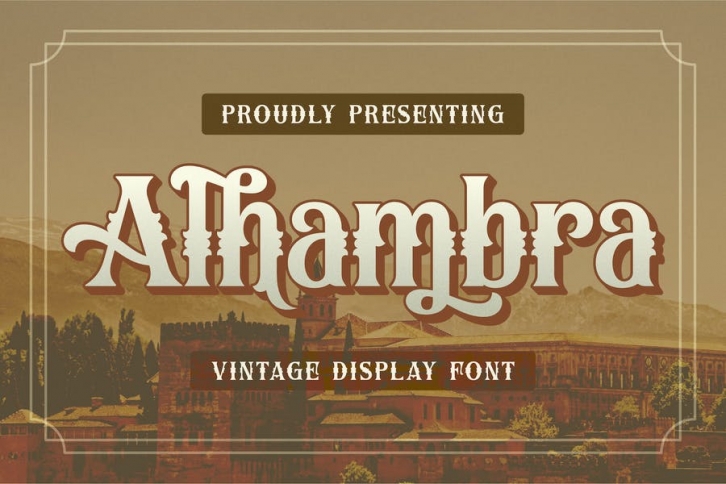 Alhambra Font Download