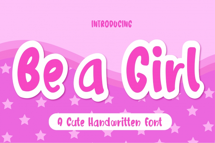 Be a Girl Font Download