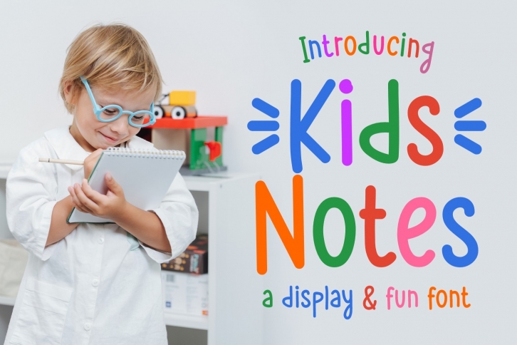 Kids Notes Font Download