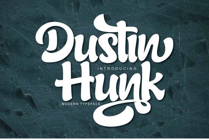 Dustin Hunk Font Download