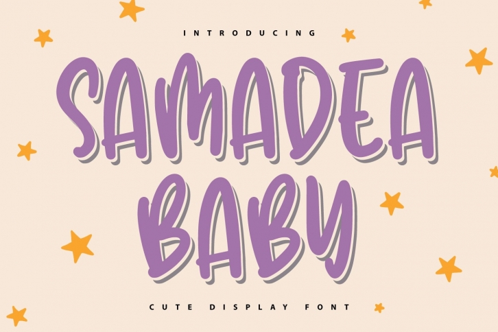 Samadea Baby Font Download