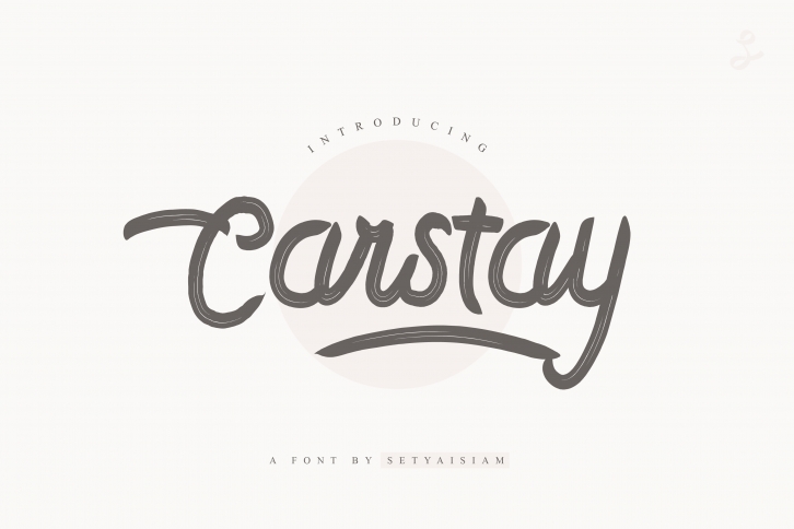 Carstay Font Download