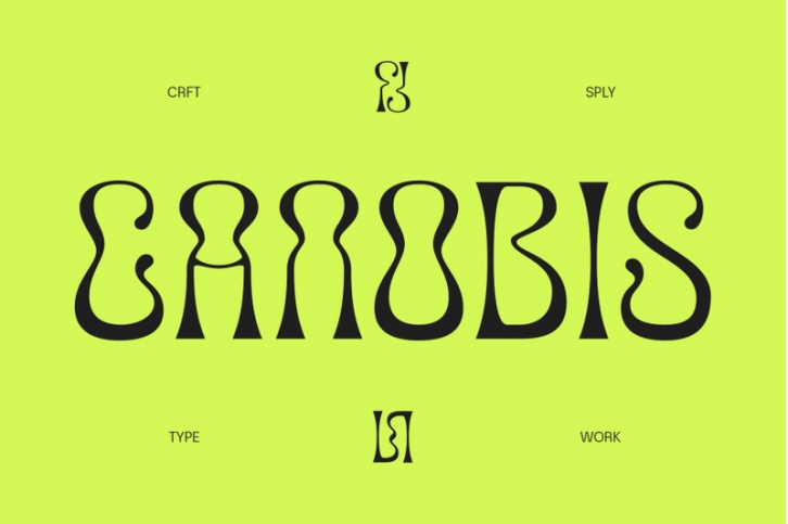 Canobis - Psychedelic Typeface Font Download