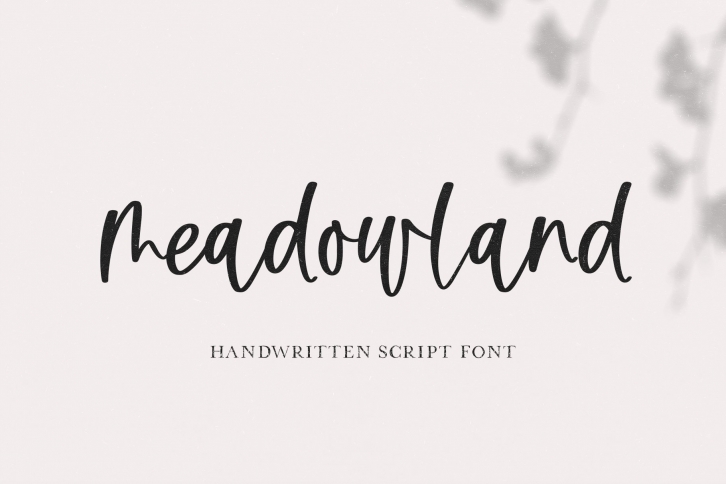 Meadowland Font Download