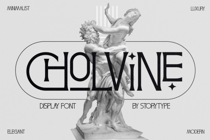 Cholvine Typeface Font Download