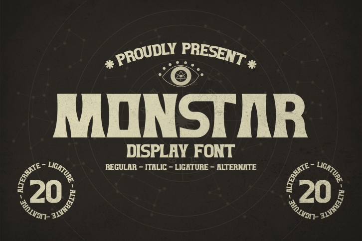 Monstar Display Font Download