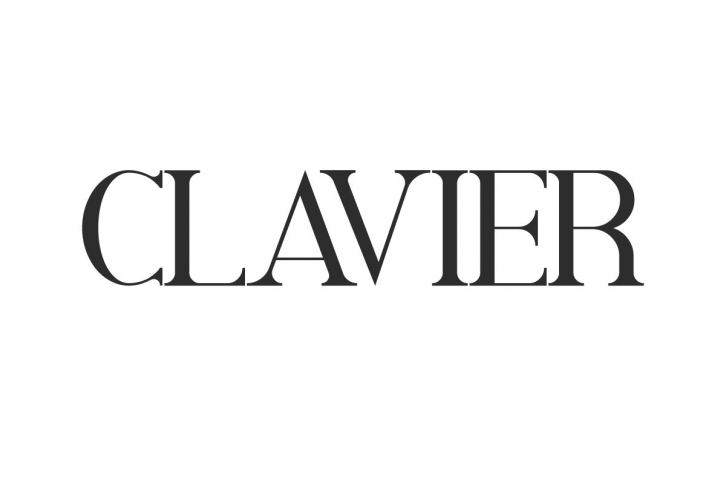 Clavier Font Download