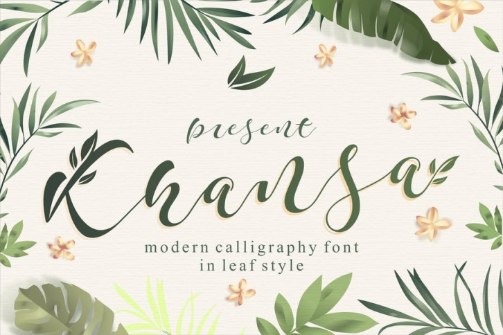 Khansa Modern Script Font Font Download