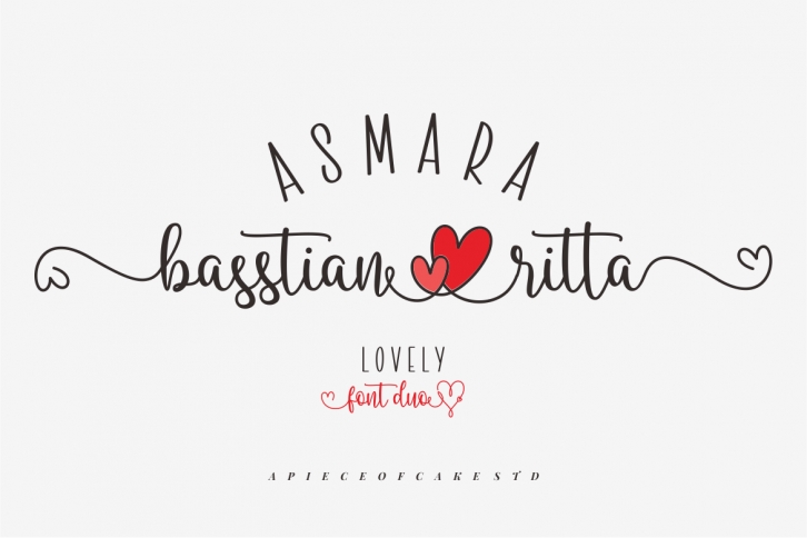Asmara Basstian Ritta Font Download