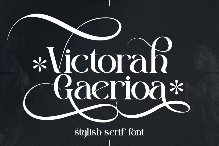 Victorah Gaerioa Stylish Serif Font Download