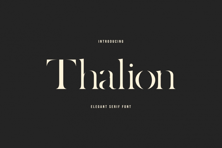 Thalion Font Download