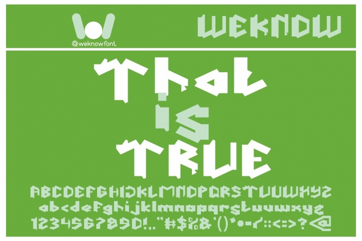 That is True Font Download