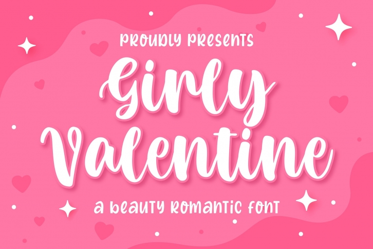 Girly Valentine a Beauty Romantic Font Download