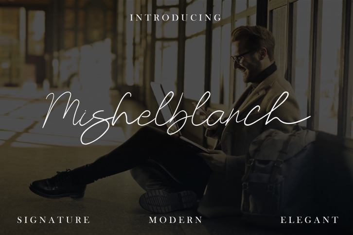 Mishelblanch Font Download