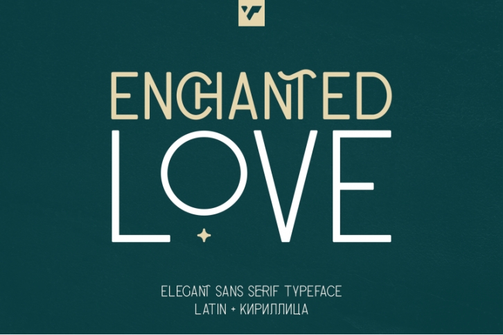 Enchanted Love - Sans Serif Typeface Font Download