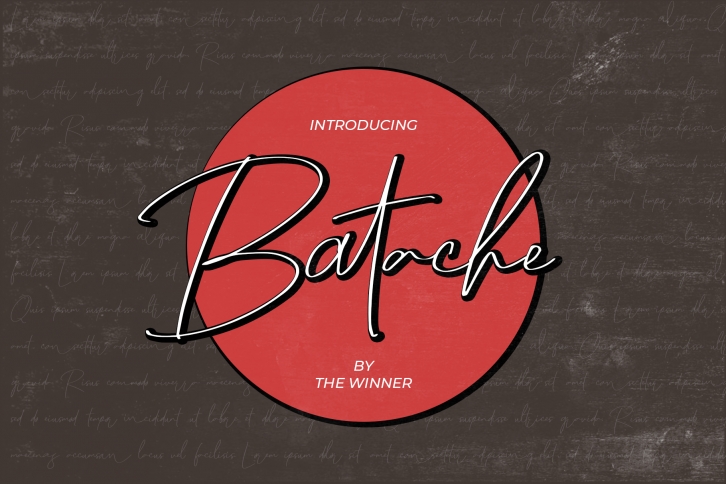 Batache Font Download