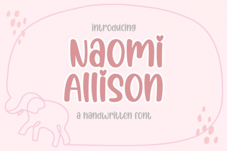 Naomi Allison Font Download