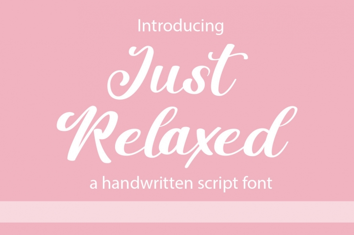 Just Relaxed Font Download