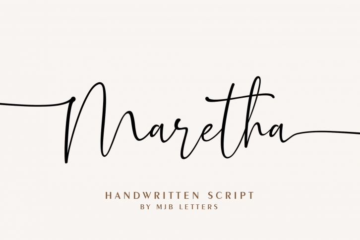 Maretha Font Download