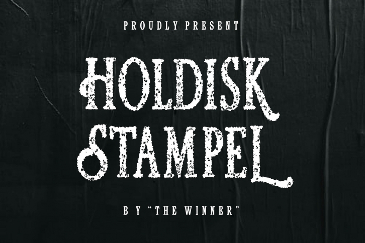 Holdisk Stampel Font Download