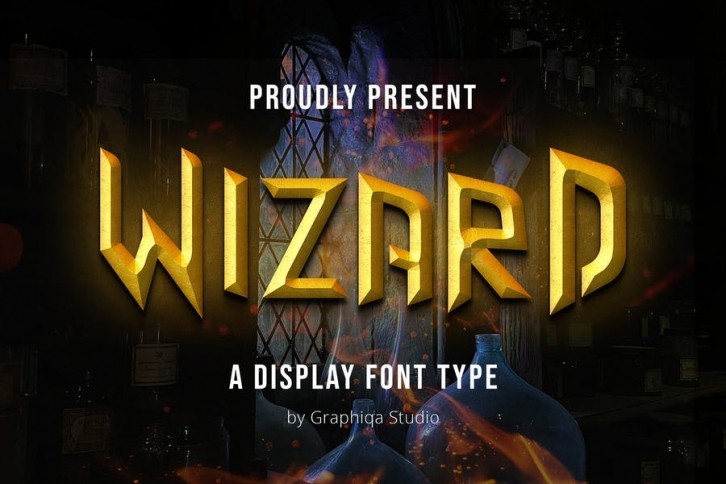 Wizard - Magic Display Font Font Download
