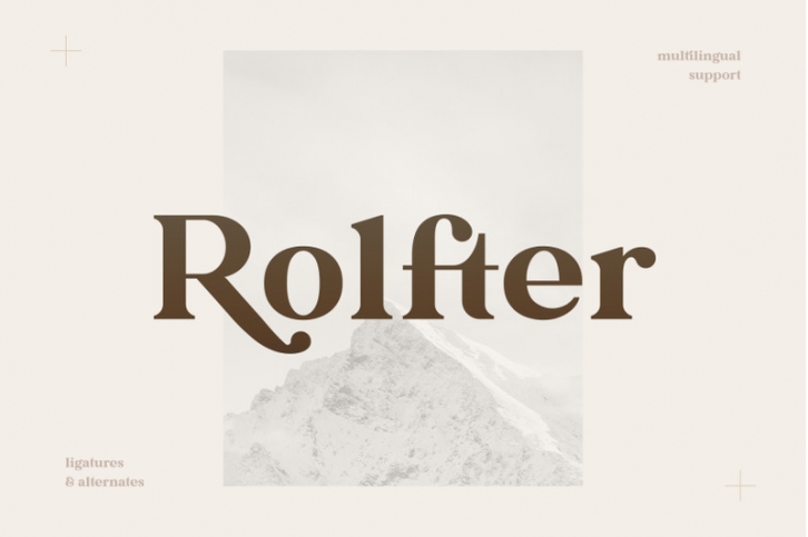 Rolfter - Classic Serif Font Download