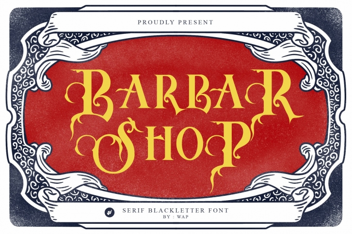 Barbar Shop Font Download