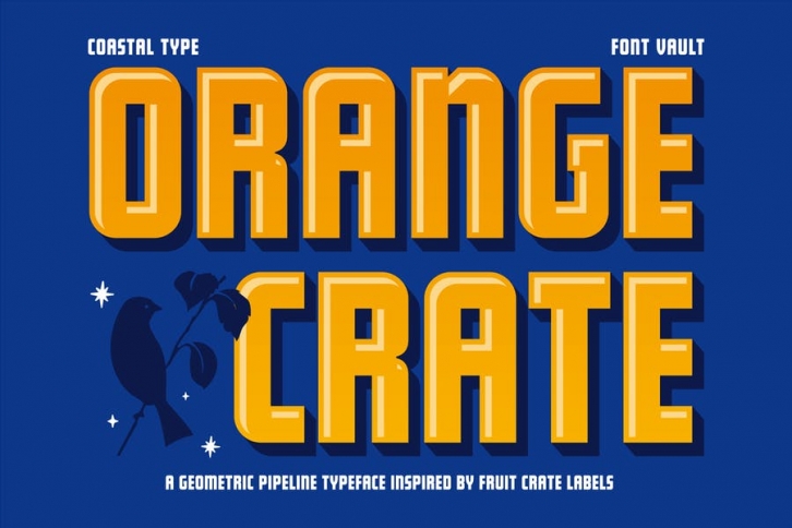 Orange Crate Font Download