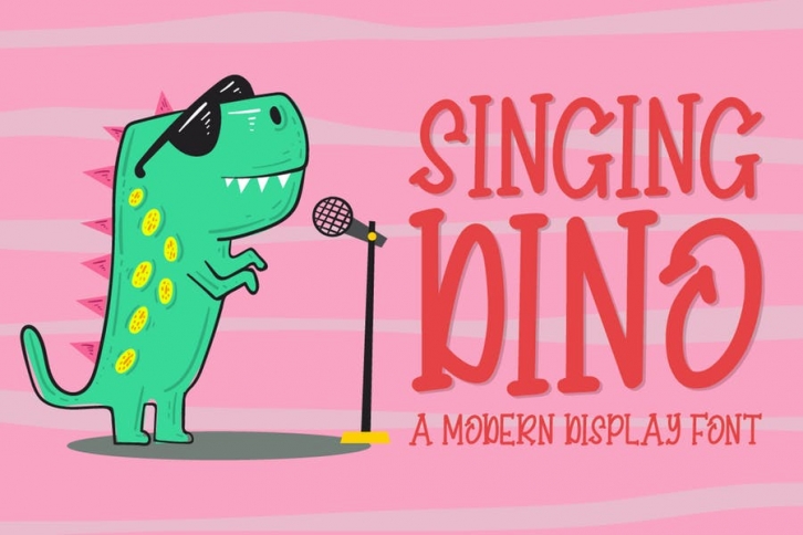Singing Dino Font Download