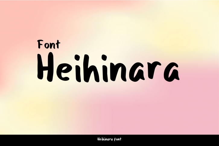 Heihinara Font Download