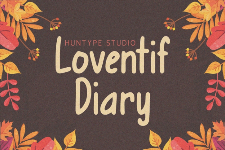 Loventif Diary Font Download