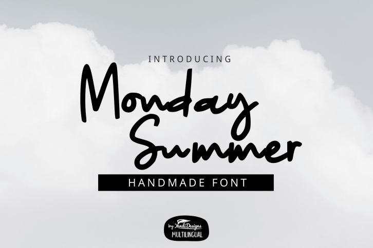 Monday Summer Font Download