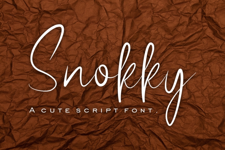 Snokky Font Download