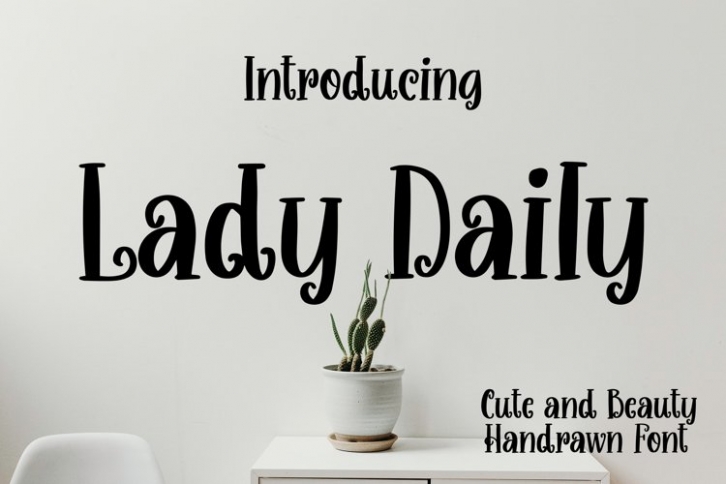 Lady Daily Font Download