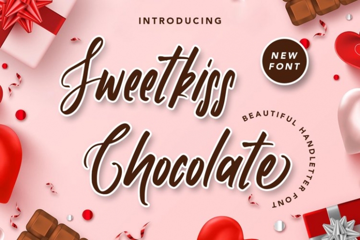 SweetkissChocolate Font Download