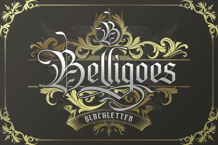 Belligoes Blackletter Font Download
