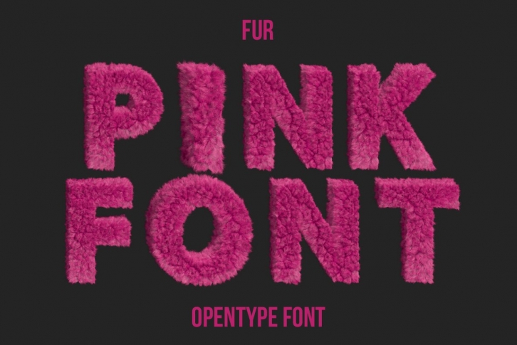 Fur Pink Font Download