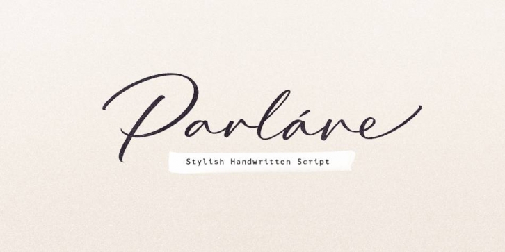 Parlare Font Download