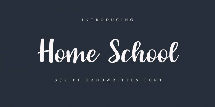 Home School Font Download