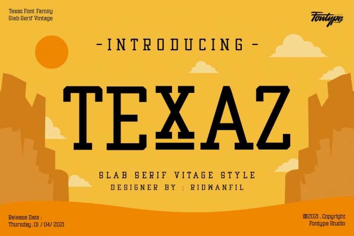 Texaz Font Download