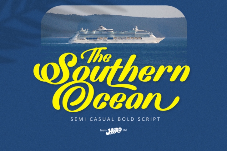 The Southern Ocean - Bold Script Font Download