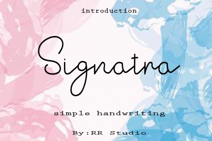 Signatra Font Download