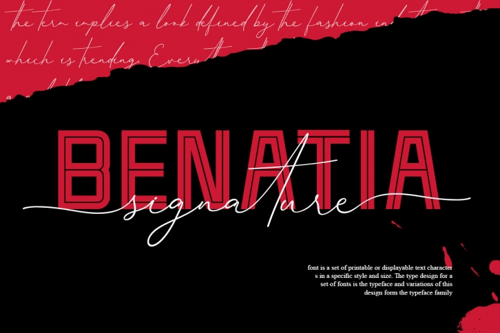 Benatia Font Download