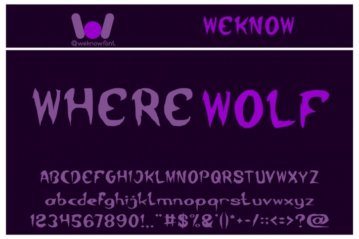 Where Wolf Font Download