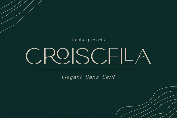 Croiscella Elegant Sans Serif Font Download