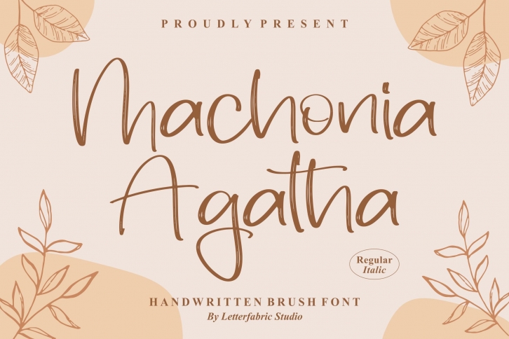 Machonia Agatha Font Download